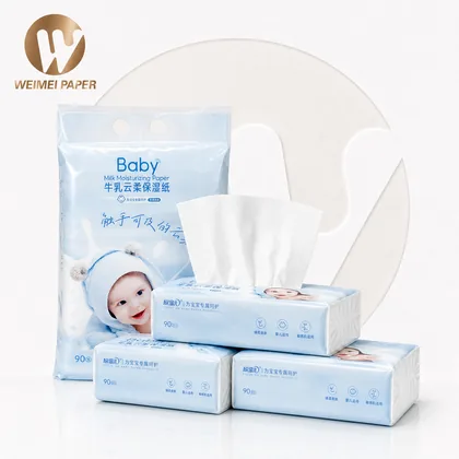 Baby Milk Moisturizing Lotion Tissue