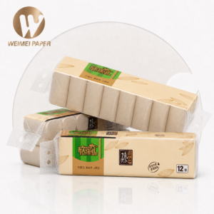 Bamboo Pulp Toilet Paper Rolls