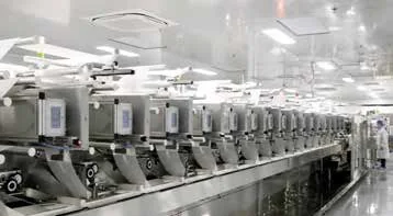 Clean paper production line